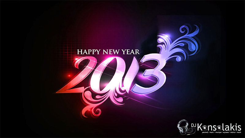 Happy New Year 2013, dj konsolakis, konsolakis